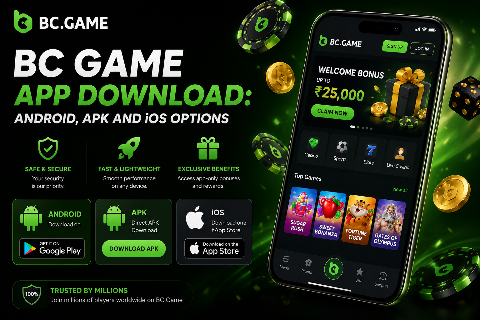 BC Game App Download: Android, APK and iOS Options