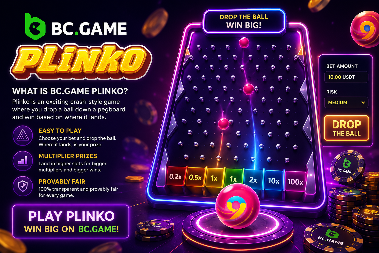 What Is BC.Game Plinko?