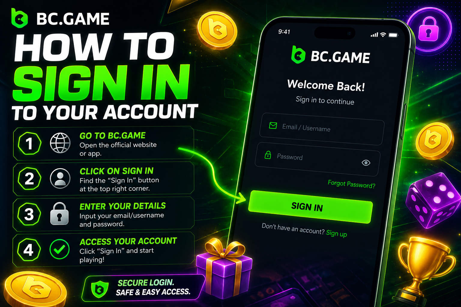 How to Sign In to Your Account